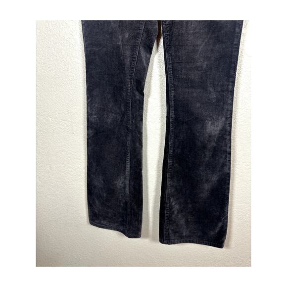 Pilcro and the Letterpress Dark Gray Corduroy Flare Pant Size 27 - Picture 3 of 8